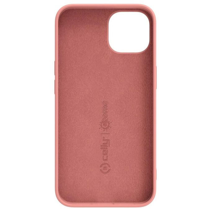 Celly Cromo Cover per iPhone 14 Blush Pink