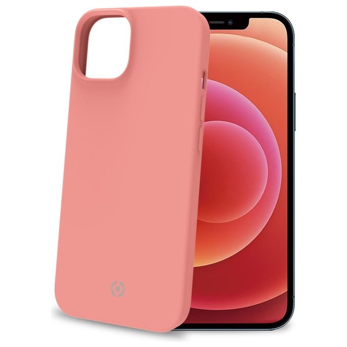 Celly Cromo Cover per iPhone 14 Blush Pink