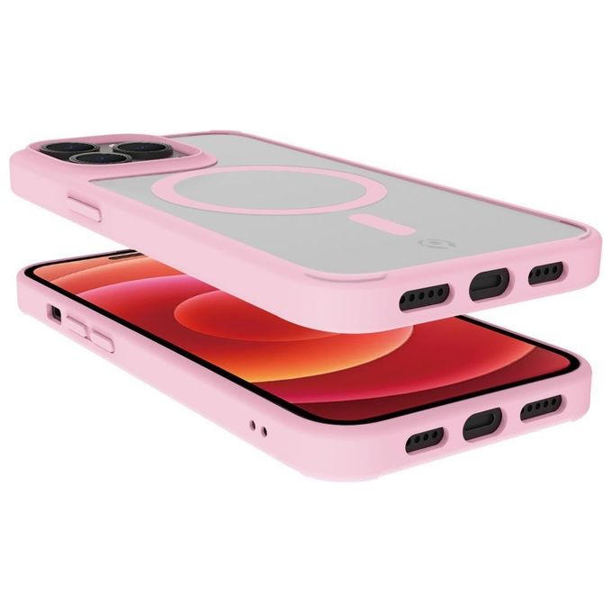 Celly MagMatt Cover per iPhone 14 Pro Rosa