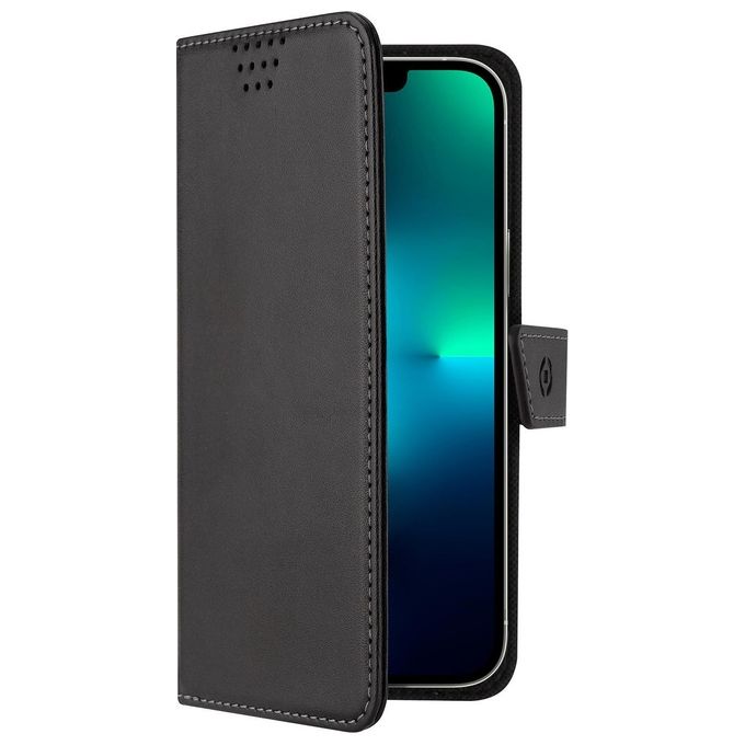Celly WallyMag Cover per iPhone 14 Pro Nero
