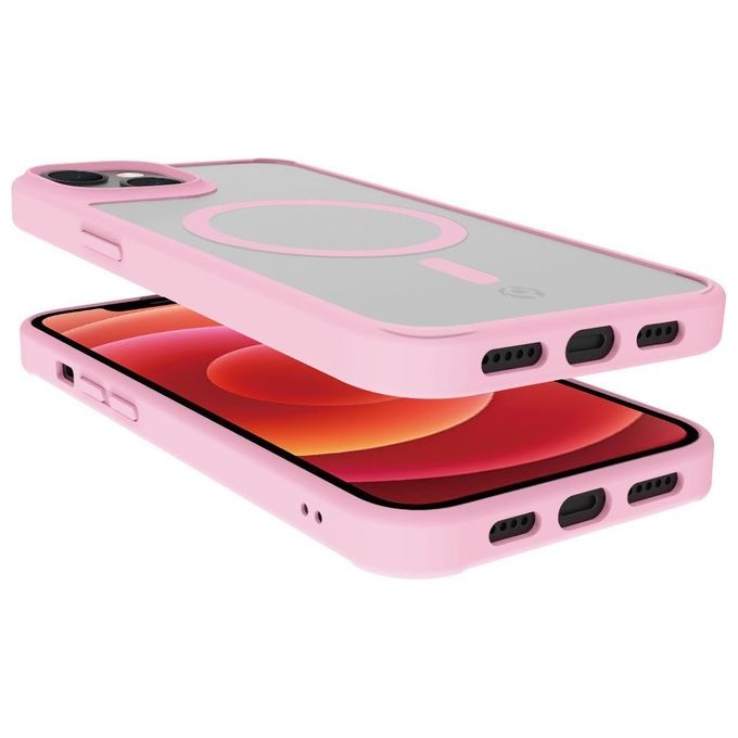Celly MagMatt Cover per iPhone 14 Plus Rosa
