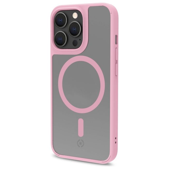 Celly MagMatt Cover per iPhone 14 Pro Max Rosa