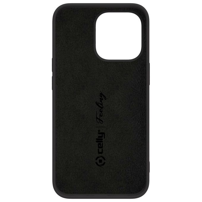 Celly Feeling Cover per iPhone 14 Pro Max Nero