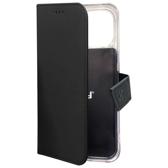 Celly Wally Case per iPhone 14 Pro Max Nero