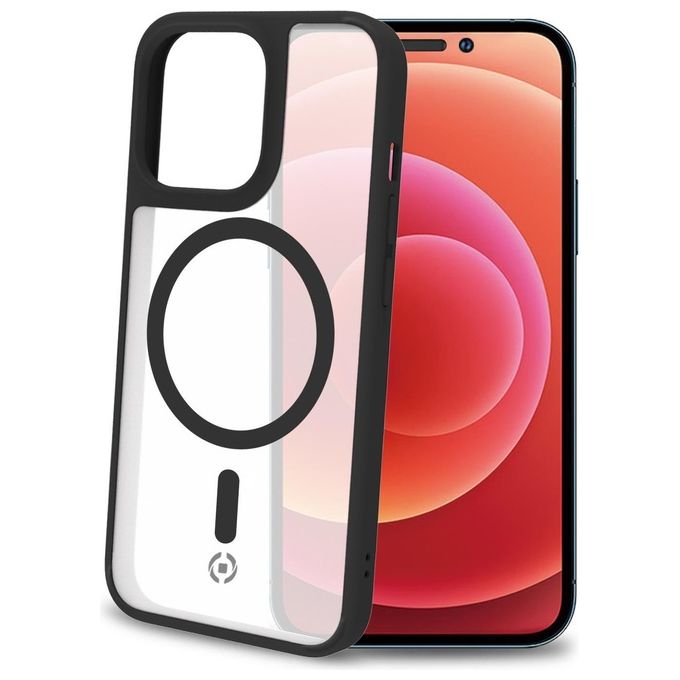 Celly MagMatt Cover per iPhone 14 Pro Max Nero