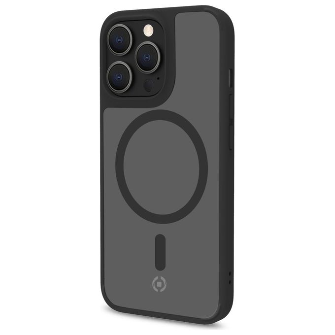 Celly MagMatt Cover per iPhone 14 Pro Max Nero