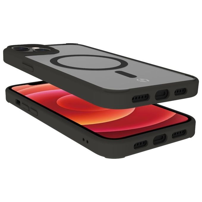 Celly MagMatt Cover per iPhone 14 Plus Nero