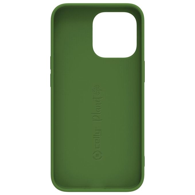 Celly Planet Eco Cover per iPhone 14 Pro Verde