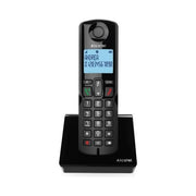 Alcatel ATL1425376 S280 Duo Telefono Cordless DECT 2 portatili vivavoce identificatore di chiamata colore Nero