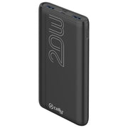 Celly PBPD10000EVOBK Power Bank 10000 mAh Power Delivery 20W 2 USB-A USB-C colore Nero