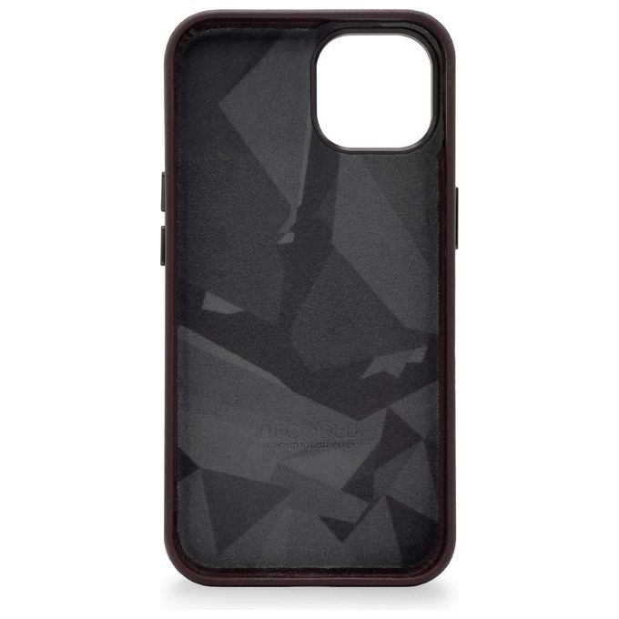 Decoded Leather BackCover per iPhone 14 Plus Chocolate Brown
