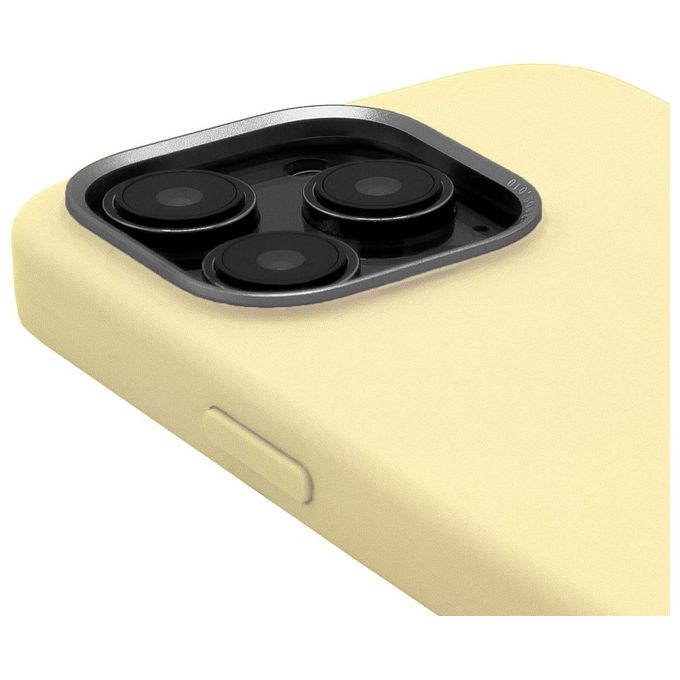 Decoded AntiMicrobial Silicone BackCover per iPhone 14 Pro Max Sweet Corn