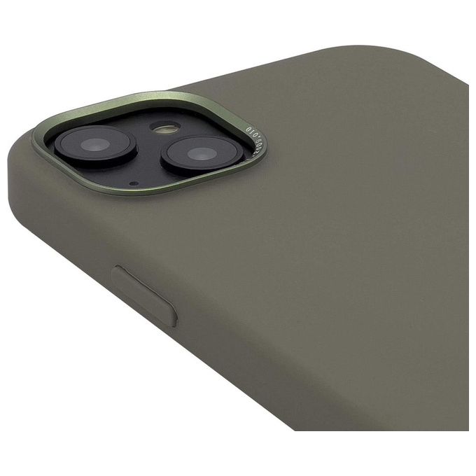 Decoded AntiMicrobial Silicone BackCover per iPhone 14 Plus Olive