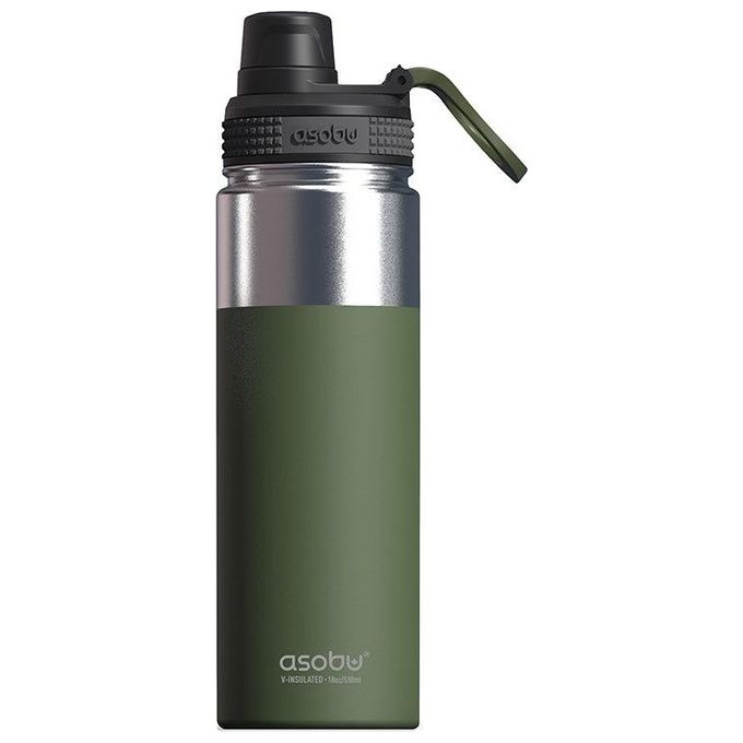 Asobu Alpine Flask Bottiglia Verde 0.53 Litri