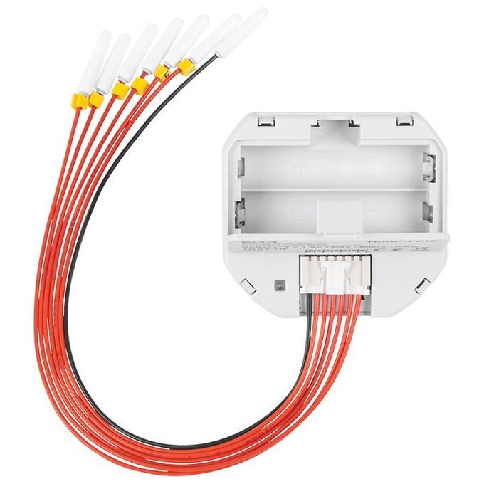 Homematic IP 153501A0 HmIP-FCI6 Interfaccia di Contatto da Incasso 6 ingressi Smart Home batteria portata 230 m colore Bianco