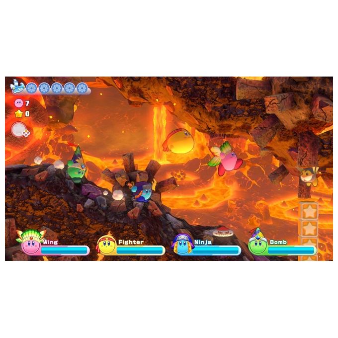 Nintendo 10010941 Kirby's Return to Dream Land Deluxe Gioco Nintendo Switch Multilingua Azione Avventura PEGI 7 4 Giocatori