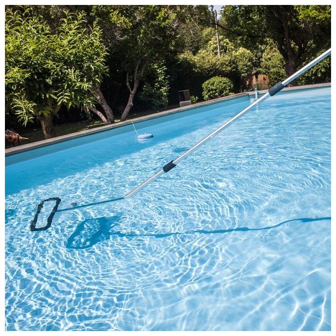 Gre TPP360 Manico Telescopico in Alluminio per Piscina 3.60mt 2 Sezioni da 1.80mt