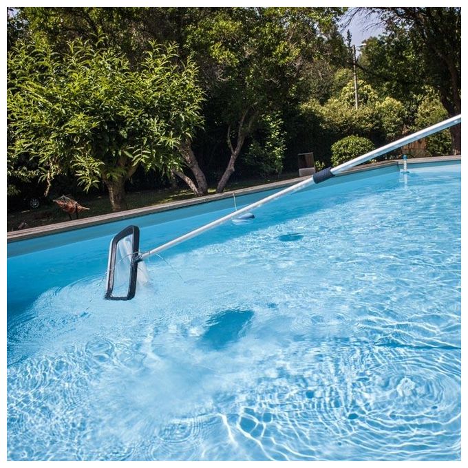 Gre TPP360 Manico Telescopico in Alluminio per Piscina 3.60mt 2 Sezioni da 1.80mt