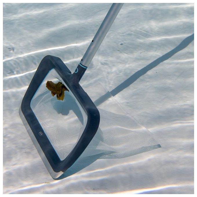 Gre LRP40 Retino di Fondo Piscina Raccoglifoglie 40x50 cm Attacco Easy-clip Struttura in ABS colore Grafite