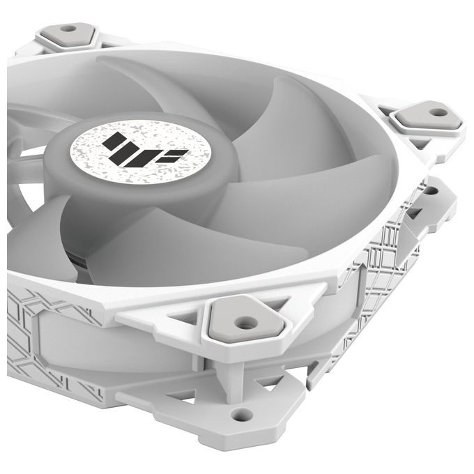 Asus 90DA0033-B09030 TUF Gaming TF120 Kit 3 Ventole ARGB 120mm PWM 1900 rpm 29 dB con Controller colore Bianco