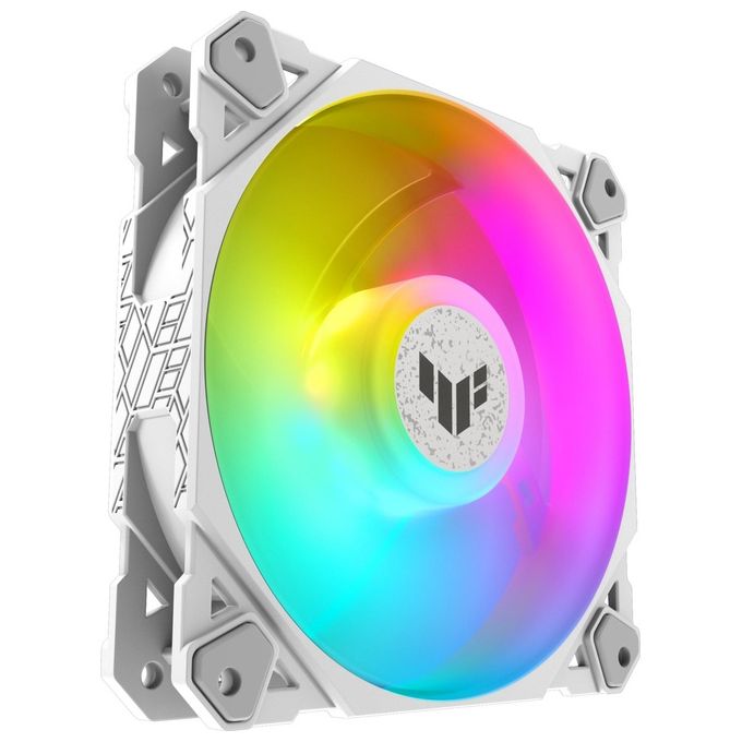 Asus 90DA0033-B09030 TUF Gaming TF120 Kit 3 Ventole ARGB 120mm PWM 1900 rpm 29 dB con Controller colore Bianco
