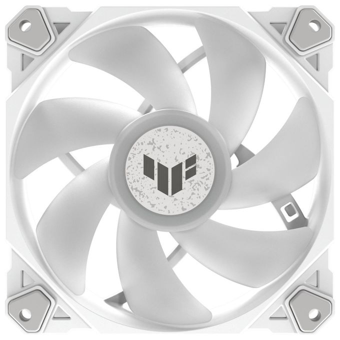 Asus 90DA0033-B09030 TUF Gaming TF120 Kit 3 Ventole ARGB 120mm PWM 1900 rpm 29 dB con Controller colore Bianco