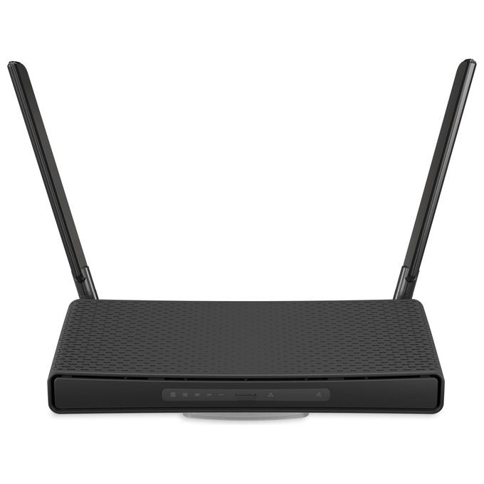 MikroTik C53UIG+5HPAXD2HPAXD hAP ax3 Router Wireless Wi-Fi 6 Dual-band 2.4 GHz 5 GHz Gigabit Ethernet 4 Porte 1 GB RAM colore Nero