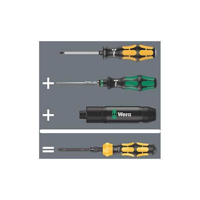 Wera 921 Kraftform Plus Impugnatura Giravite