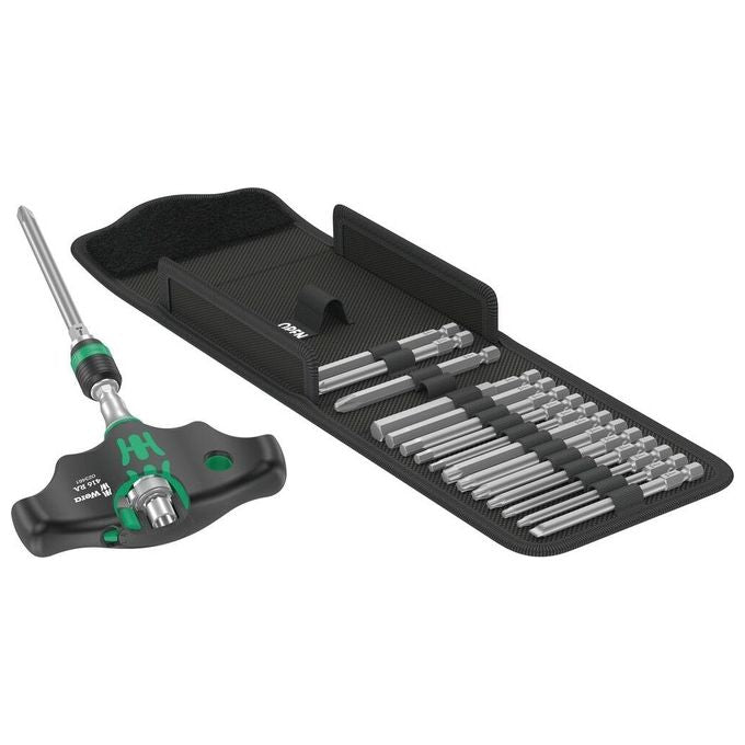Wera Kraftform Compact 400 RA KIT_ 1 Set di Cacciaviti a Cricchetto