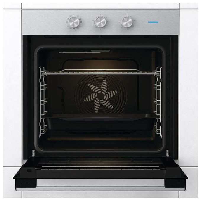 Hisense BI62111AXTC Forno da incasso Elettrico Ventilato 77 L Classe A 11 Funzioni Funzione Pizza 300°C AquaClean (60x60x56 cm) colore Nero Grigio