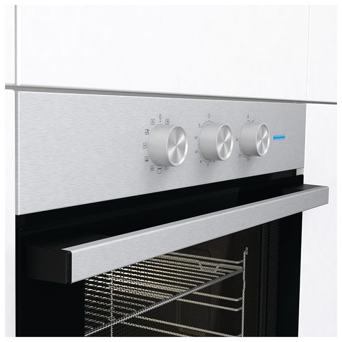 Hisense BI62111AXTC Forno da incasso Elettrico Ventilato 77 L Classe A 11 Funzioni Funzione Pizza 300°C AquaClean (60x60x56 cm) colore Nero Grigio