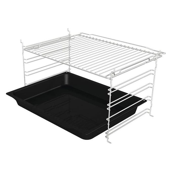 Hisense BI62111AXTC Forno da incasso Elettrico Ventilato 77 L Classe A 11 Funzioni Funzione Pizza 300°C AquaClean (60x60x56 cm) colore Nero Grigio