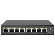 LevelOne GES-2108P Switch Gigabit PoE Smart Lite 8 Porte 112,8 W PoE Budget colore Nero