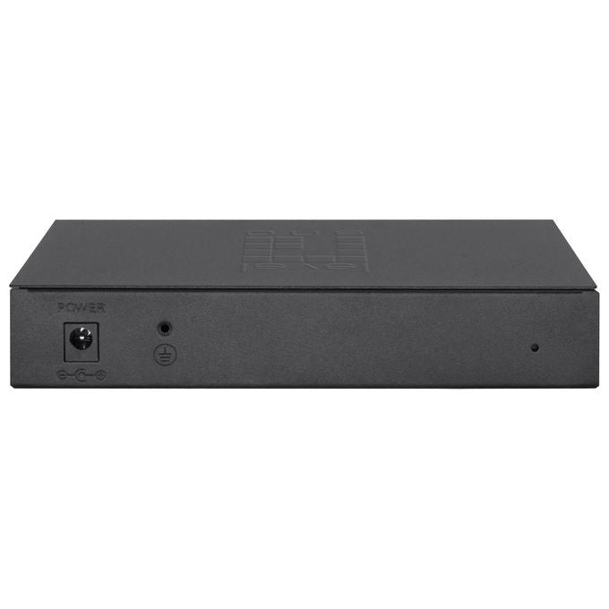LevelOne GES-2108P Switch Gigabit PoE Smart Lite 8 Porte 112,8 W PoE Budget colore Nero