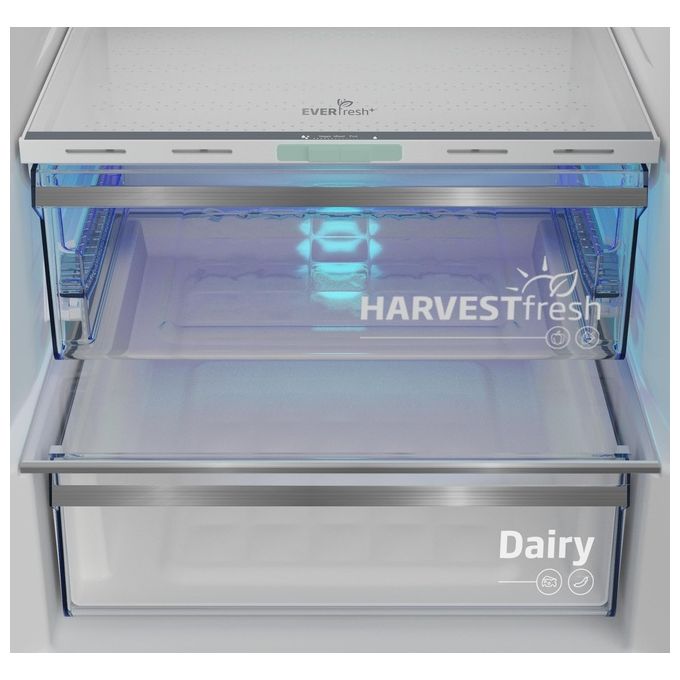 Beko B5RCNE405LXP Beyond Frigorifero Combinato 355 L 203.5 cm Classe D 35 dB Total No Frost ProSmart Inverter colore Inox