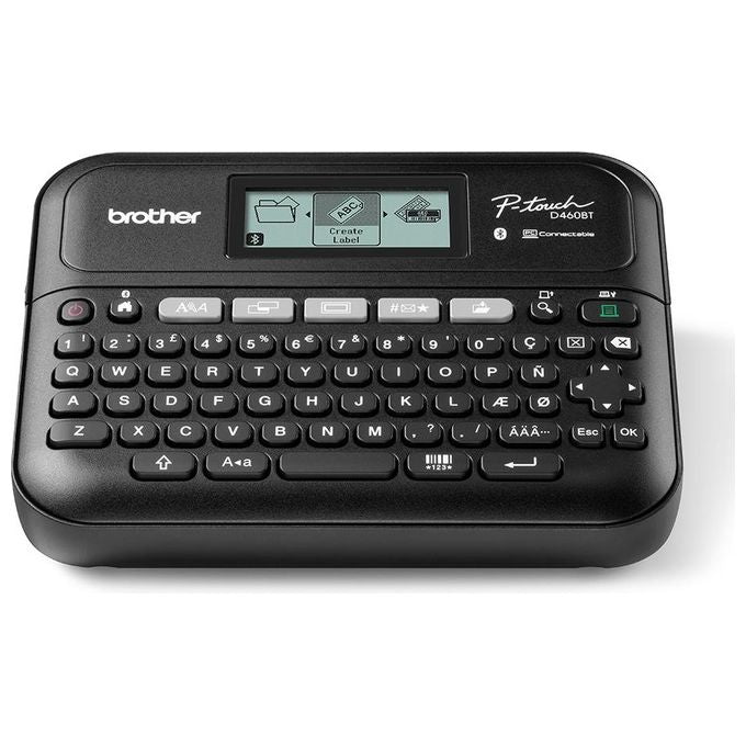 Brother PT-D460BTVP Etichettatrice Termica Bluetooth USB nastro TZe 18mm 180x180 DPI QWERTY colore Nero