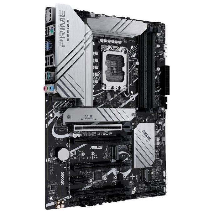 Asus PRIME Z790-P Scheda Madre ATX Intel Z790 LGA 1700 DDR5 128 GB PCIe 5.0 3xM.2 2.5G LAN Wi-Fi Aura Sync RGB colore Nero