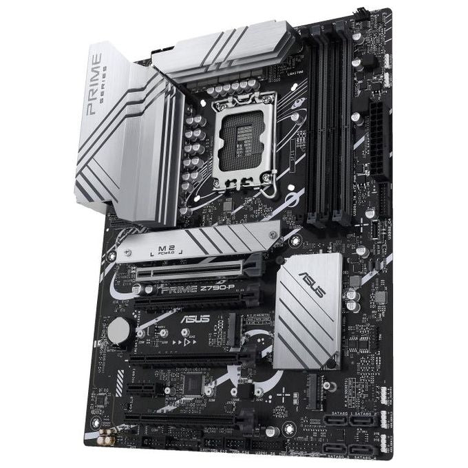 Asus PRIME Z790-P Scheda Madre ATX Intel Z790 LGA 1700 DDR5 128 GB PCIe 5.0 3xM.2 2.5G LAN Wi-Fi Aura Sync RGB colore Nero