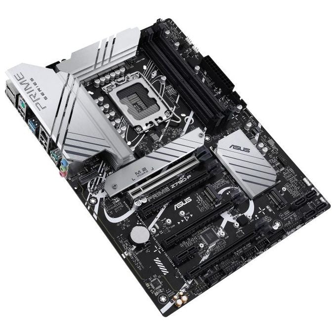 Asus PRIME Z790-P Scheda Madre ATX Intel Z790 LGA 1700 DDR5 128 GB PCIe 5.0 3xM.2 2.5G LAN Wi-Fi Aura Sync RGB colore Nero
