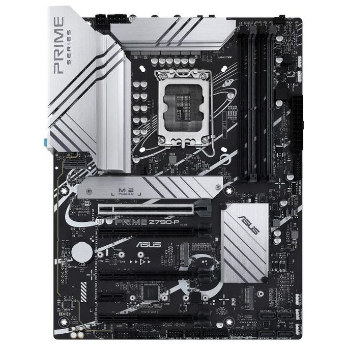 Asus PRIME Z790-P Scheda Madre ATX Intel Z790 LGA 1700 DDR5 128 GB PCIe 5.0 3xM.2 2.5G LAN Wi-Fi Aura Sync RGB colore Nero