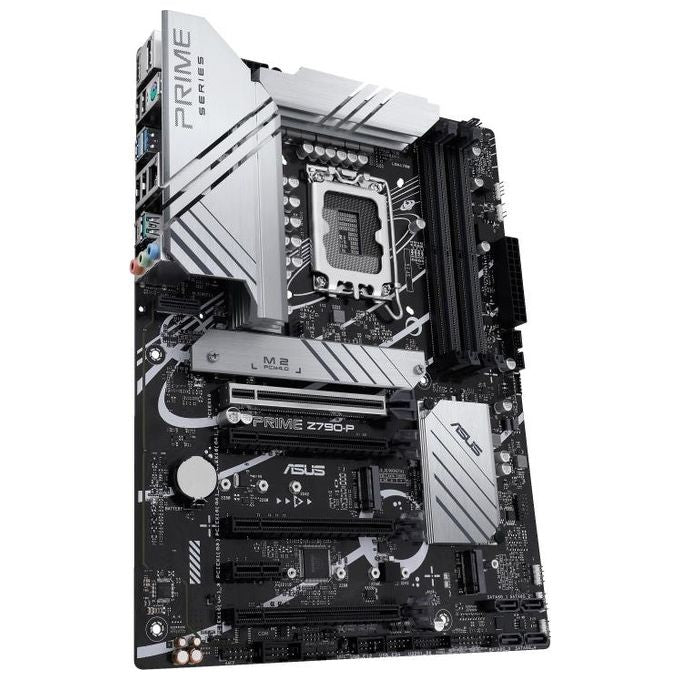 Asus PRIME Z790-P Scheda Madre ATX Intel Z790 LGA 1700 DDR5 128 GB PCIe 5.0 3xM.2 2.5G LAN Wi-Fi Aura Sync RGB colore Nero