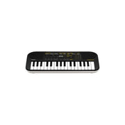 Casio SA-51 Mini Tastiera Digitale 32 Tasti per Bambini 100 Suoni Display LCD colore Nero