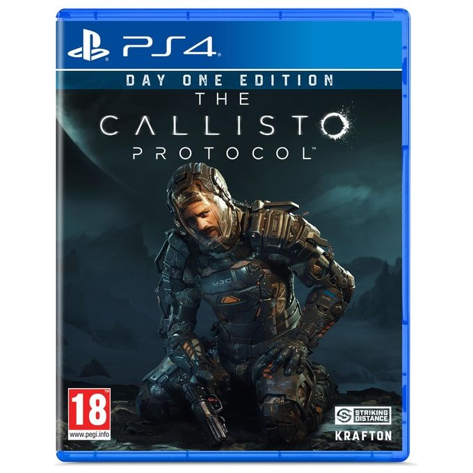 Krafton THE CALLISTO PROTOCOL Day One Edition Videogioco PS4 Horror Third-Person Perspective Singleplayer Lingua Italiano colore Nero