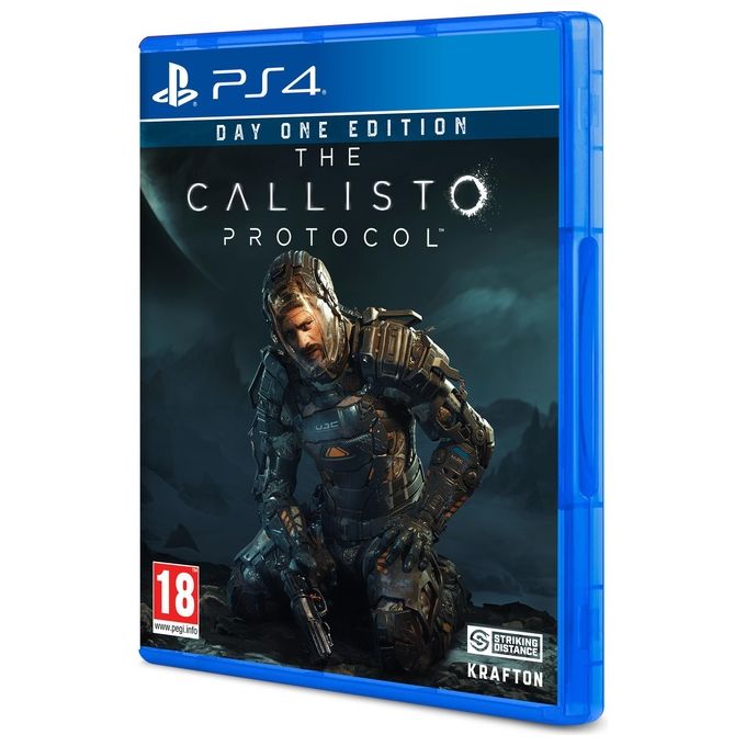 Krafton THE CALLISTO PROTOCOL Day One Edition Videogioco PS4 Horror Third-Person Perspective Singleplayer Lingua Italiano colore Nero