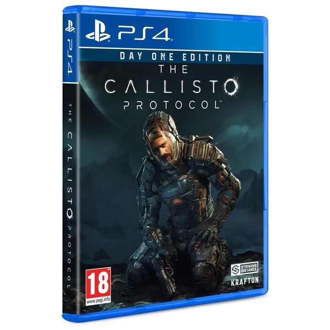 Krafton THE CALLISTO PROTOCOL Day One Edition Videogioco PS4 Horror Third-Person Perspective Singleplayer Lingua Italiano colore Nero
