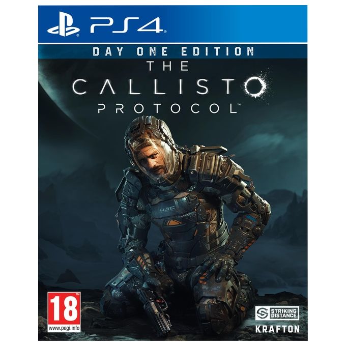 Krafton THE CALLISTO PROTOCOL Day One Edition Videogioco PS4 Horror Third-Person Perspective Singleplayer Lingua Italiano colore Nero