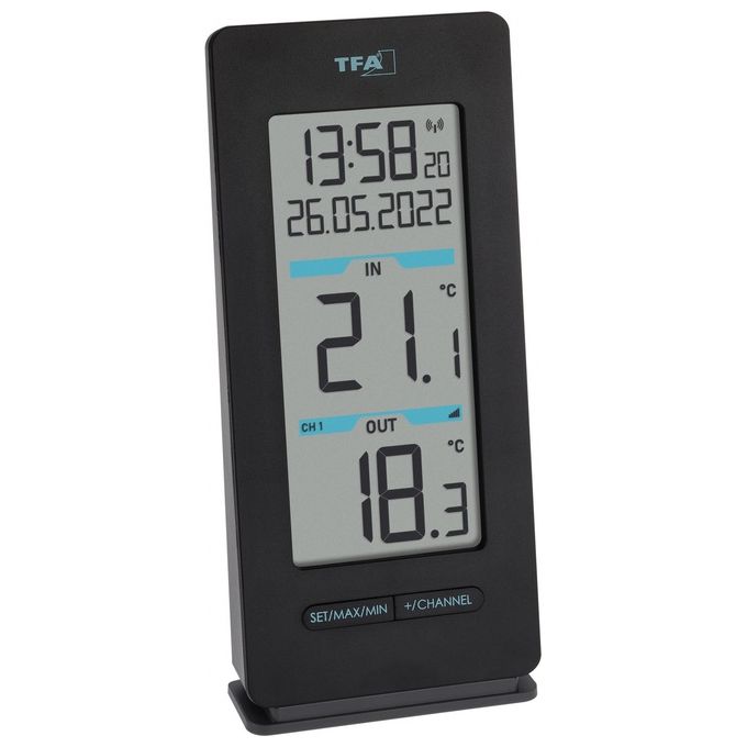 TFA Dostmann 30.3072.01 BUDDY Termometro Radio