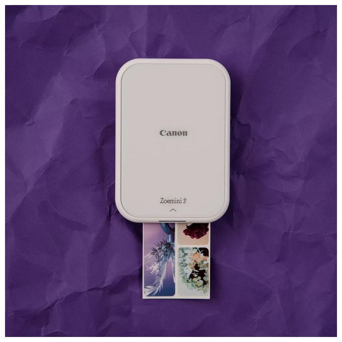 Canon 5452C004 Zoemini 2 Stampante Fotografica Portatile ZINK 313x500 DPI 5x7.6cm Bluetooth USB-C colore Bianco