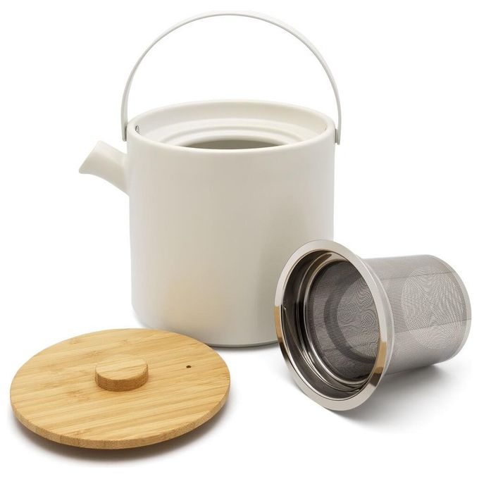 Bredemeijer Umea Servizio da te' Acciaio Inossidabile Ceramica Gres 1200ml