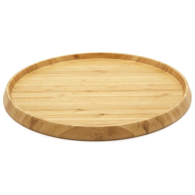 Bredemeijer Vassoio Rotondo Bambu' Naturale 350x350x22mm